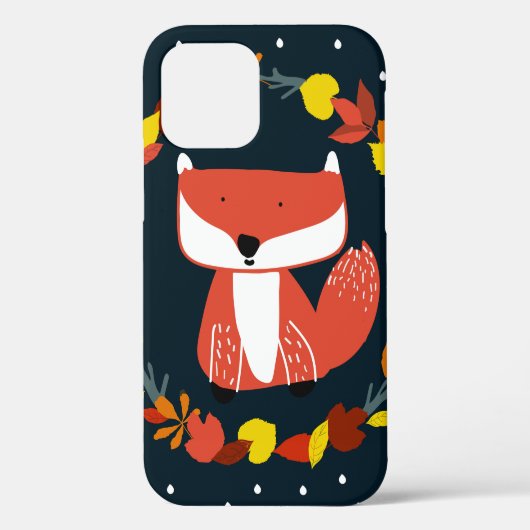 Mooie vos in het winterwoud Case-Mate iPhone case (Achterkant)