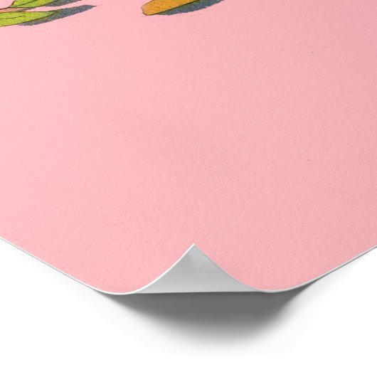 mooie vos poster (Hoek)