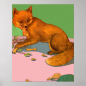 mooie vos poster (Voorkant)