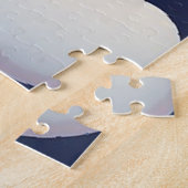 Mooie Vos Ruimtewolk Puzzel Voor Kinderen (Zijkant)