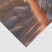 Mooie vos tissuepapier (Detail)