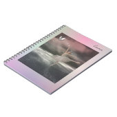 Mooie, vreemde ballet Dancer Stardust Stars Roze Notitieboek (Linkerzijde)