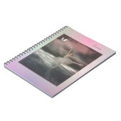 Mooie, vreemde ballet Dancer Stardust Stars Roze Notitieboek (Linkerzijde)