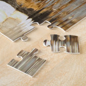 Mooie vreemdeling in de stad Pijlstaart Legpuzzel (Zijkant)