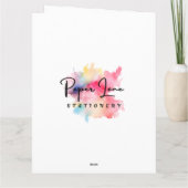 Mooie vriend verjaardag kaart (Achterkant)