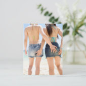 Mooie vrienden briefkaart (Staand voorkant)