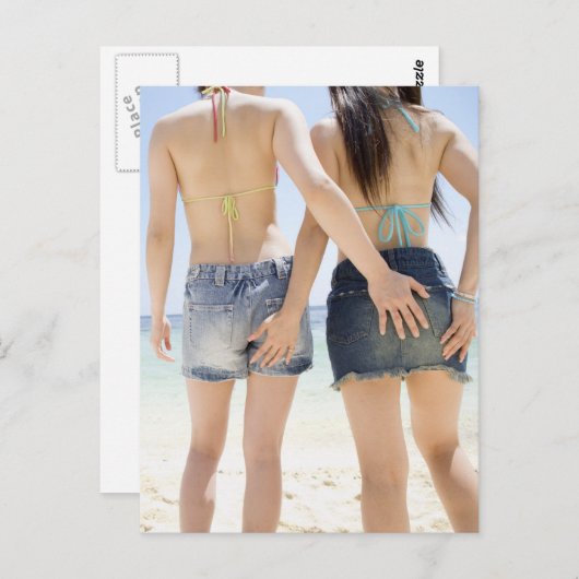 Mooie vrienden briefkaart (Voorkant / Achterkant)