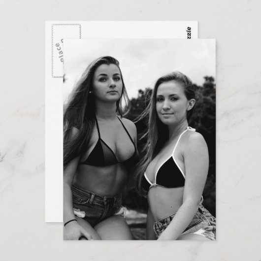 Mooie Vriendinnen Briefkaart (Voorkant / Achterkant)