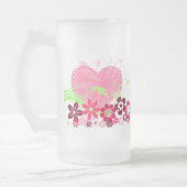 Mooie vriendschappelijke vriendschap BFF Bright Ch Matglas Bierpul (Links)