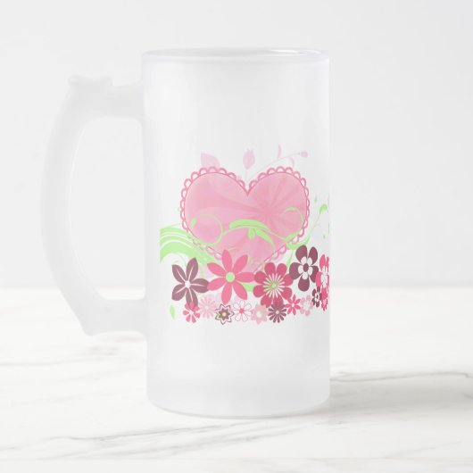 Mooie vriendschappelijke vriendschap BFF Bright Ch Matglas Bierpul (Links)