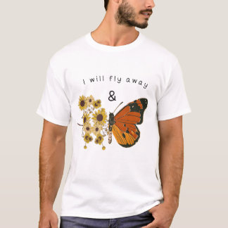Mooie vrijheid citaat shirt natuur liefhebber cade