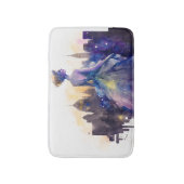 Mooie vrouw | Abstract sprookjesprinses Badmat (Voorkant Verticaal)