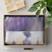 Mooie vrouw | Abstract sprookjesprinses Tissuepapier (Geschenk)