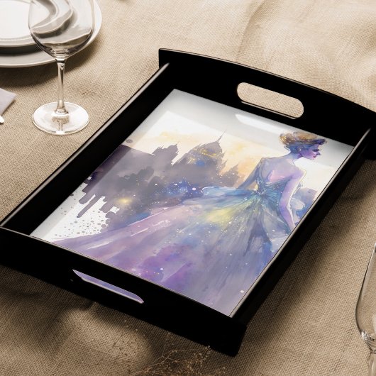 Mooie vrouw | Abstract sprookjesprinses Tissuepapier