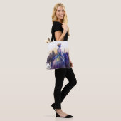 Mooie vrouw | Abstract sprookjesprinses Tote Bag (Op model)