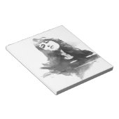 Mooie vrouw Argerich Notitieblok (Schuin)