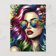 Mooie vrouw in de stad