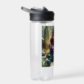 Mooie vrouw in de stad | Gepersonaliseerd Waterfles (Rechts)
