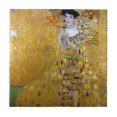 Mooie vrouw in Gold Gustav Klimt Tegeltje (Voorkant)