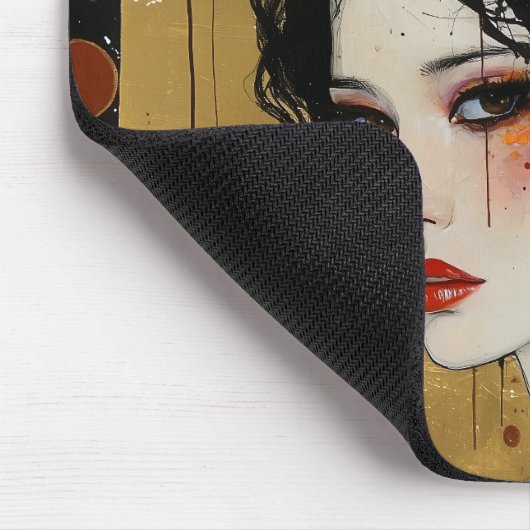 Mooie vrouw in Kimono Muismat