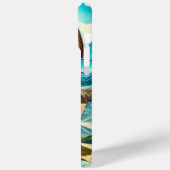 Mooie Vrouw in Zonnebril Bergreflectie Case-Mate iPhone Case (Achterkant / Links)