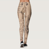 Mooie Vrouw Leggings (Achterkant)