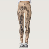 Mooie Vrouw Leggings (Voorkant)