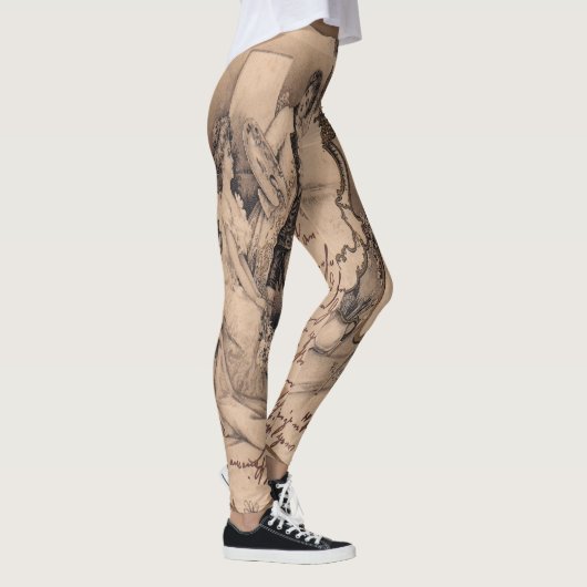 Mooie Vrouw Leggings (Rechts)