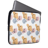 Mooie vrouw lijn kunst laptop sleeve (Voorkant Rechts)