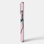 Mooie vrouw Line Art Stoere iPhone case (Achterkant / Links)