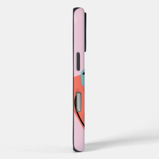 Mooie vrouw Line Art Stoere iPhone case (Achterkant / Rechts)