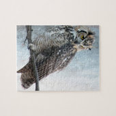 Mooie Vrouw met grote hoornvliezen Legpuzzel (Horizontaal)