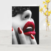 Mooie Vrouw met het Zwarte Masker van het Kant Kaart (Gele Bloem)