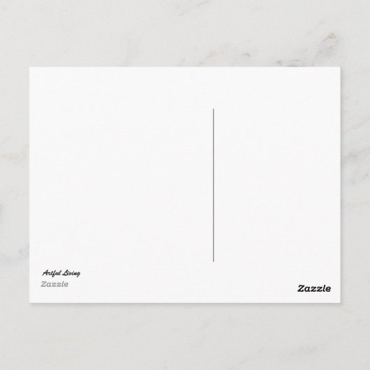 Mooie vrouw met ventilator van Klimt Briefkaart (Achterkant)