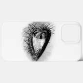 Mooie vrouw oog in volle mascara Case-Mate iPhone case (Achterkant (horizontaal))
