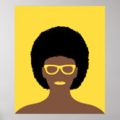 Mooie vrouw poster (Voorkant)