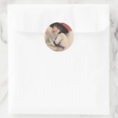 Mooie Vrouw Stemmen - Stemrecht Mode Ronde Sticker (Tas)