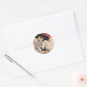 Mooie Vrouw Stemmen - Stemrecht Mode Ronde Sticker (Envelop)