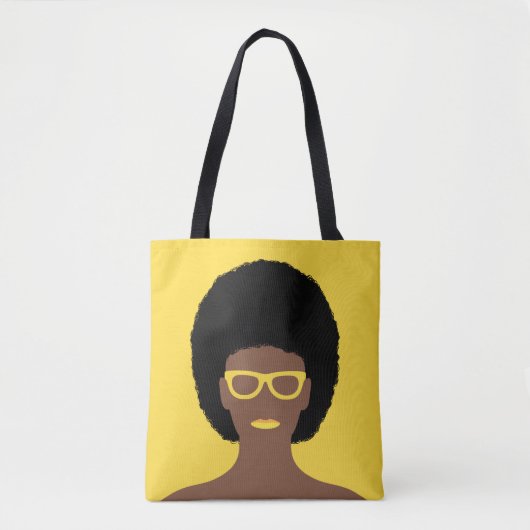 Mooie vrouw tote bag (Voorkant)