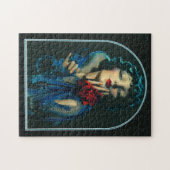 mooie vrouw uit de jaren 20 legpuzzel (Horizontaal)