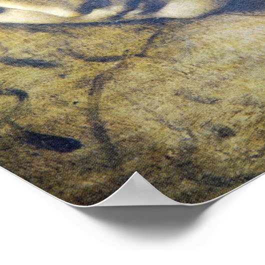 Mooie vrouw van Leonard Davinci, print (Hoek)