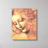 Mooie vrouw van Leonardo da Vinci
