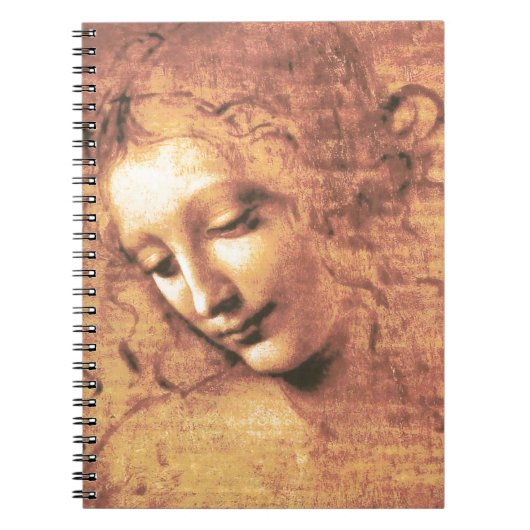 Mooie vrouw van Leonardo da Vinci Notitieboek (Voorkant)