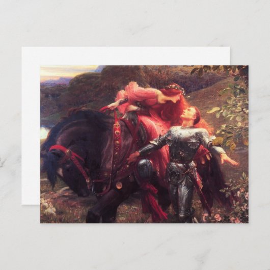 Mooie vrouw zonder Briefkaart (Voorkant / Achterkant)