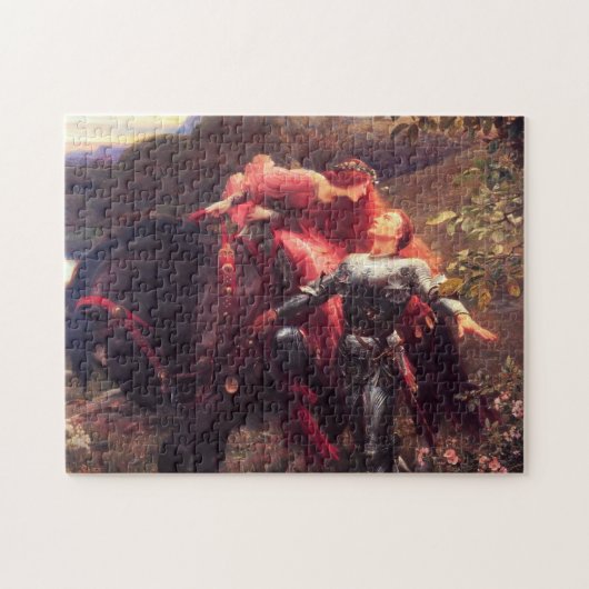 Mooie vrouw zonder Mercy Puzzle Legpuzzel (Horizontaal)