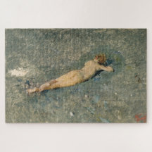 Mooie vrouw zonnebaden op het strand