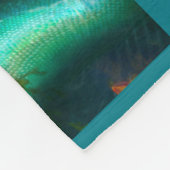 Mooie vrouwelijke mermaidecollage fleece deken (Hoek)