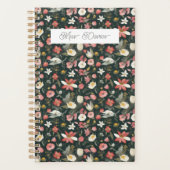 Mooie vrouwelijke Wildflower Kalender Planner (Voorkant)
