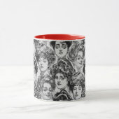 Mooie vrouwen, 1903 mok (Midden)