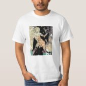 Mooie vrouwen Abstracte T-Shirt (Voorkant)